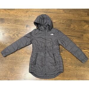 The North Face NF0A3XDB Women Black Tamburello Parka Jacket XS Hooded